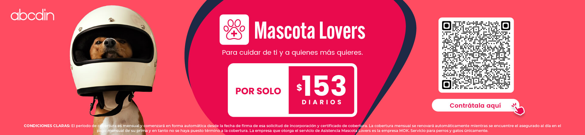 Protege a tu mascota con esta asistencia de abcdin especial para ellos, Conoce más aquí