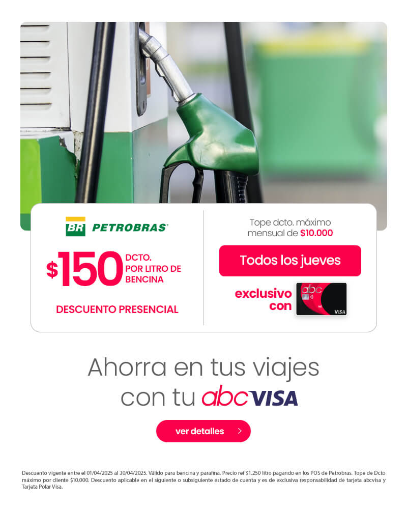 ¡Descuento en Petrobras usando tu tarjeta abcvisa!