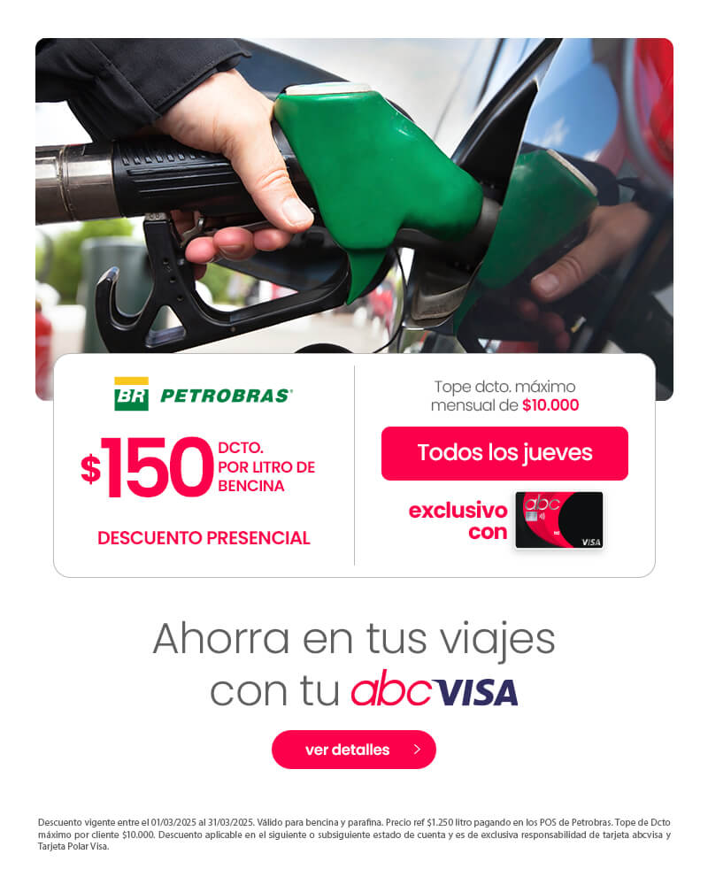¡Descuento en Petrobras usando tu tarjeta abcvisa!