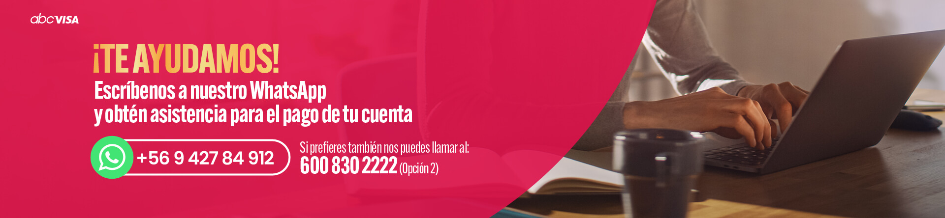 Queremos ayudarte! Tenemos este Whatsapp para atender a tus consultas de pago de estado de cuenta y mucho mas!