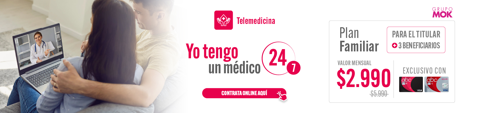 Conoce los beneficios de la asistencia telemedicina de abcvisa