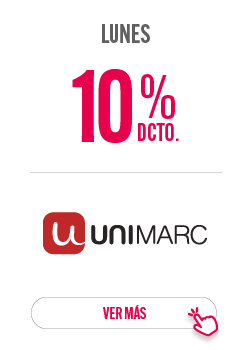 10% de descuento los días lunes en Unimarc con tarjeta abcvisa